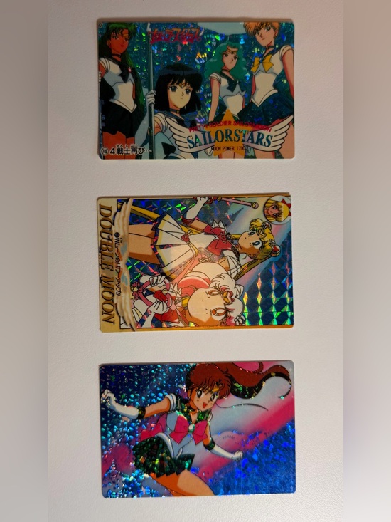 sailor moon holographic cards Peeking (Holographic) The most expensive Sailor Moon